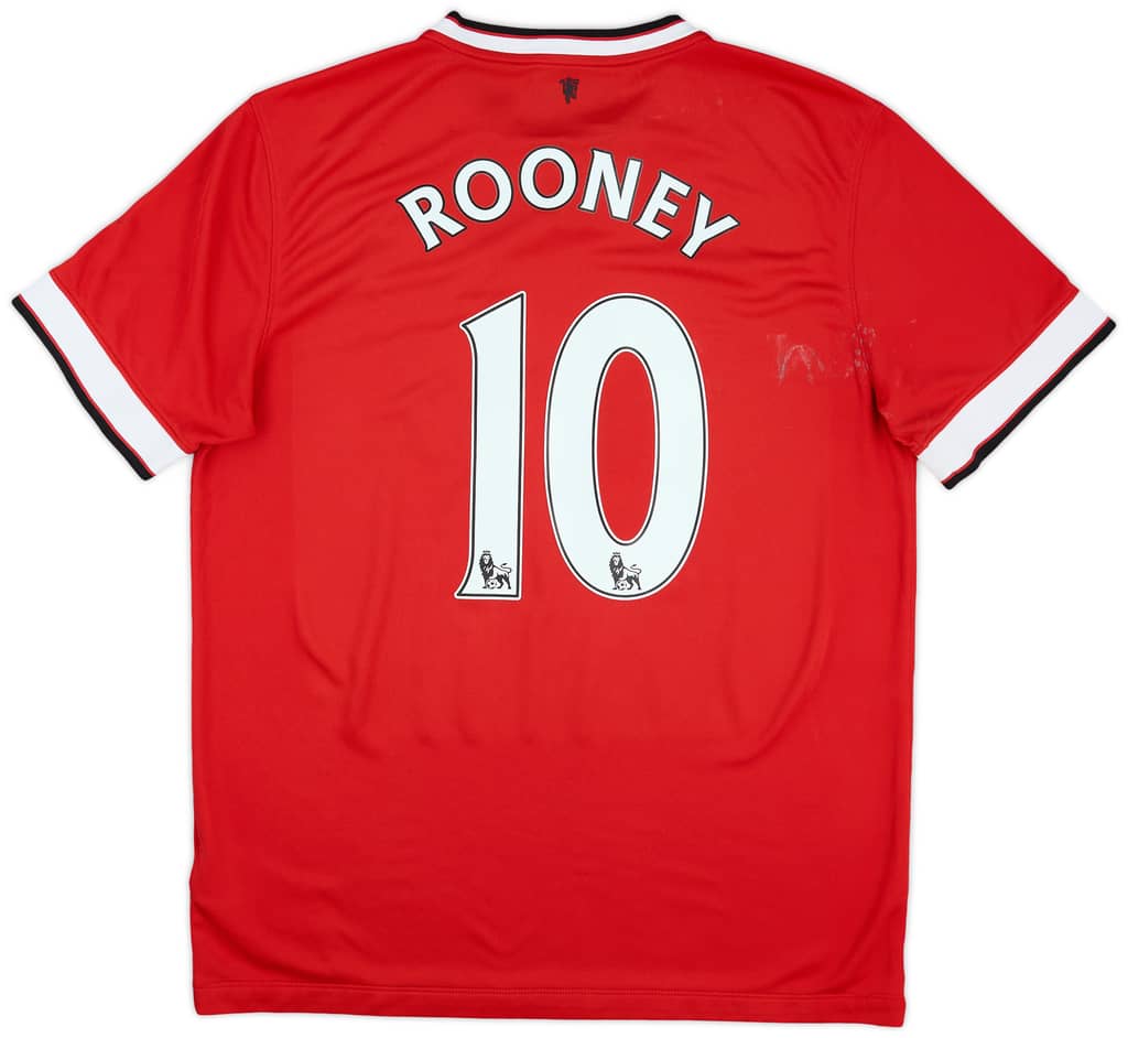 2014-15 Manchester United Home Shirt Rooney #10 - 5/10 - (L)