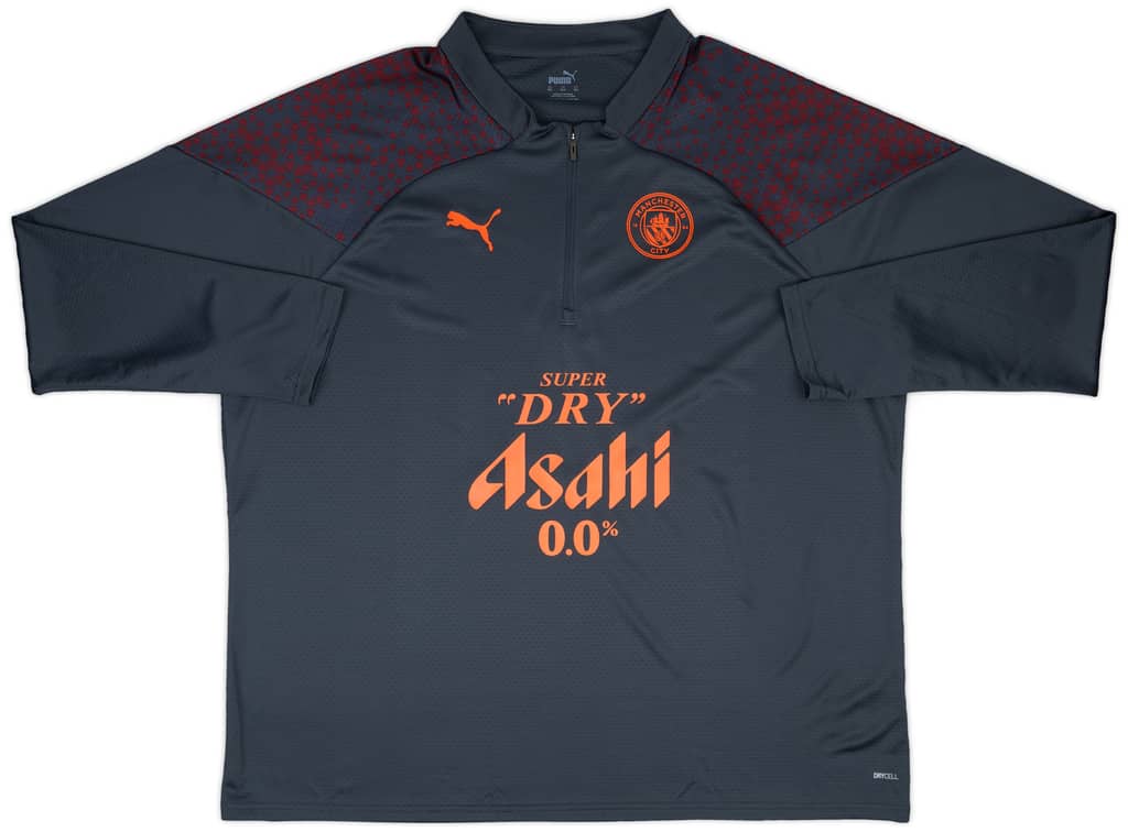 2023-24 Manchester City Puma 1/4 Zip Training Top - 9/10 - (3XL)