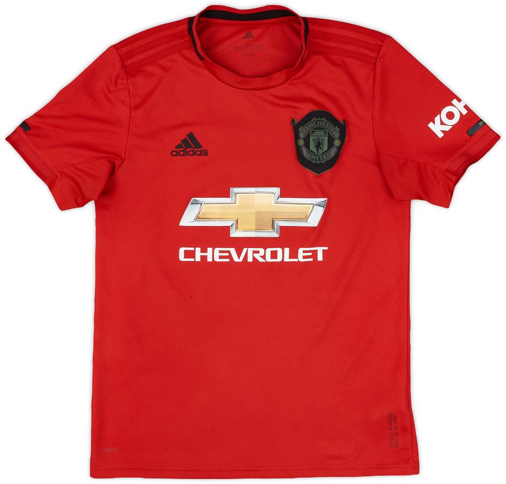 2019-20 Manchester United Home Shirt B.Fernandes #18 - 5/10 - (S)