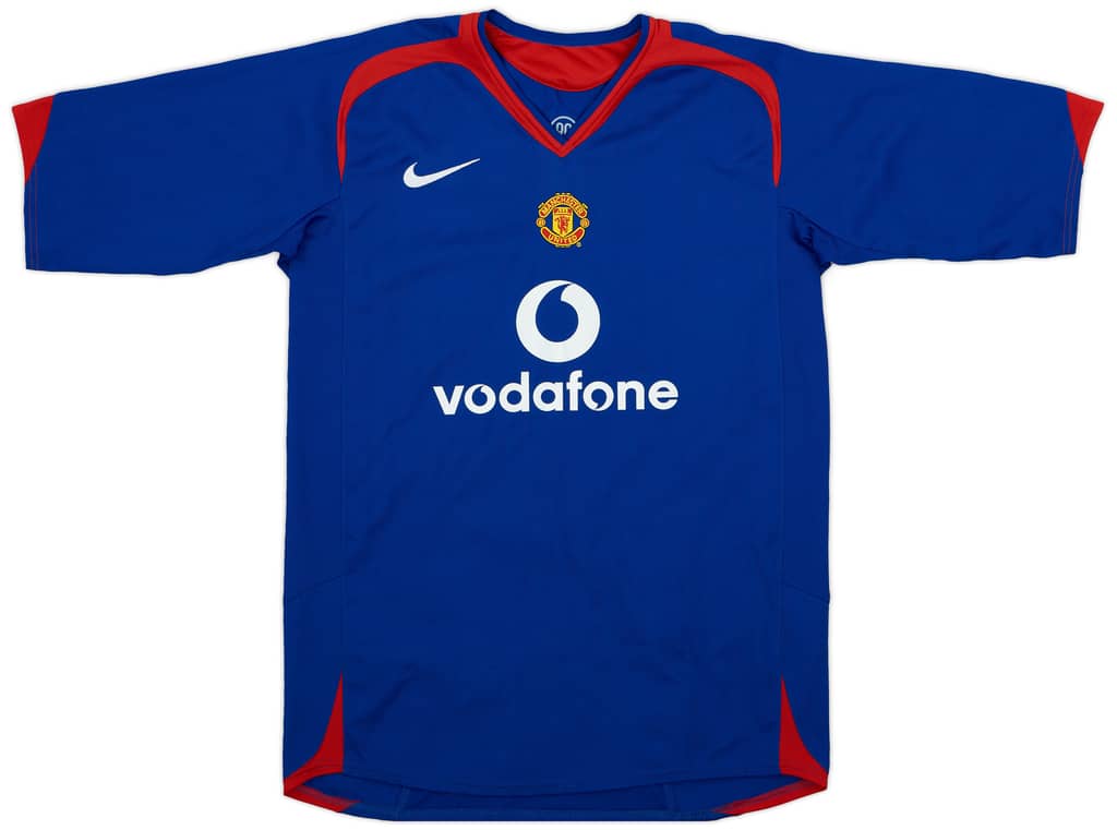 2005-06 Manchester United Away Shirt - 9/10 - (XL.Boys)