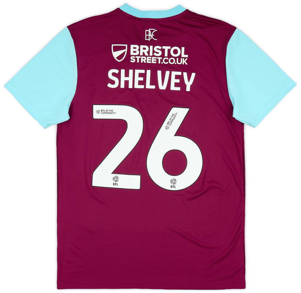 2024-25 Burnley Player Issue Home Shirt Shelvey #26 (M)