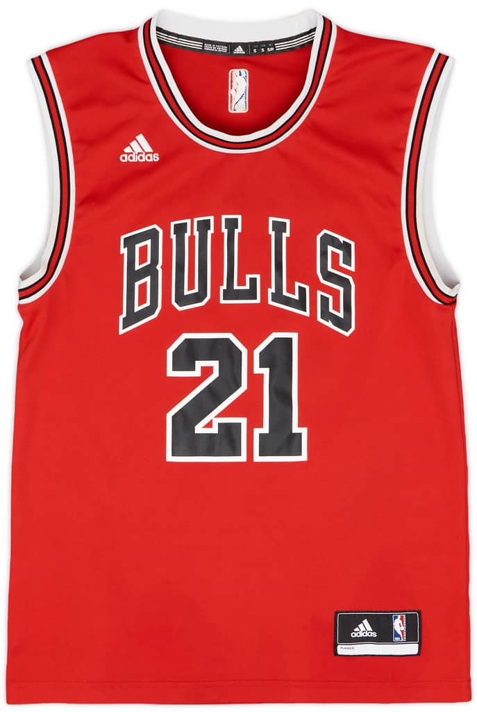 2014-17 Chicago Bulls Butler #21 adidas Away Jersey - 8/10 - (S)