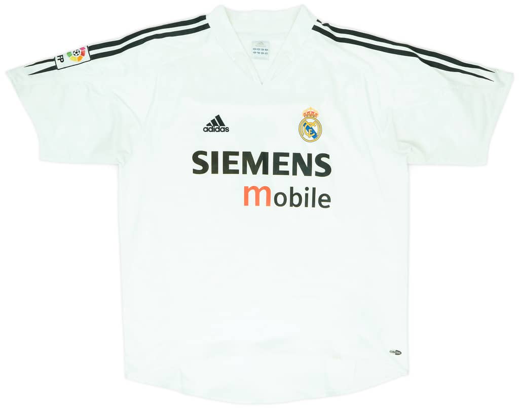 2004-05 Real Madrid Home Shirt R.Carlos #3 - 5/10 - (L)