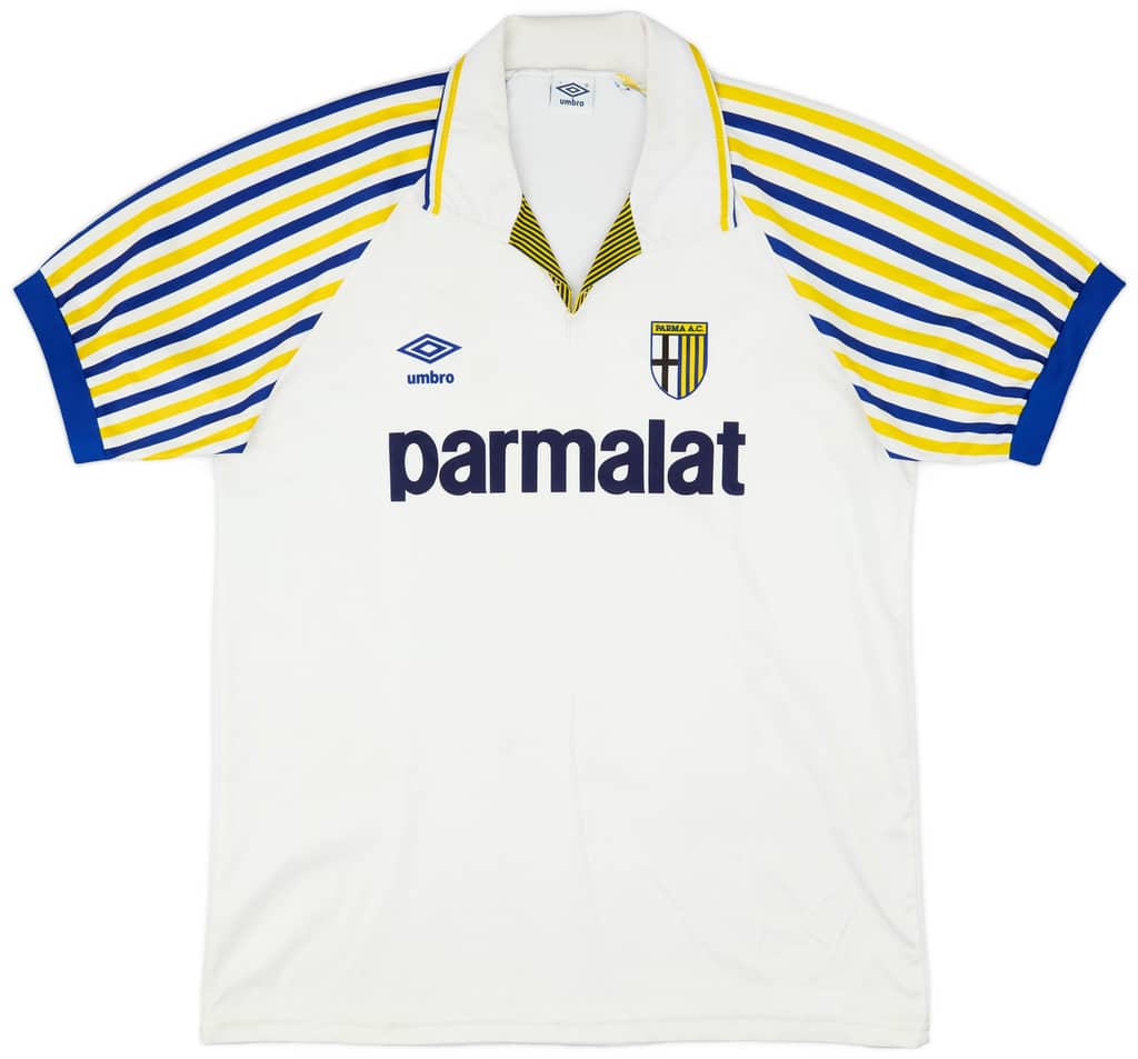 1990-91 Parma Home Shirt - 7/10 - (L)