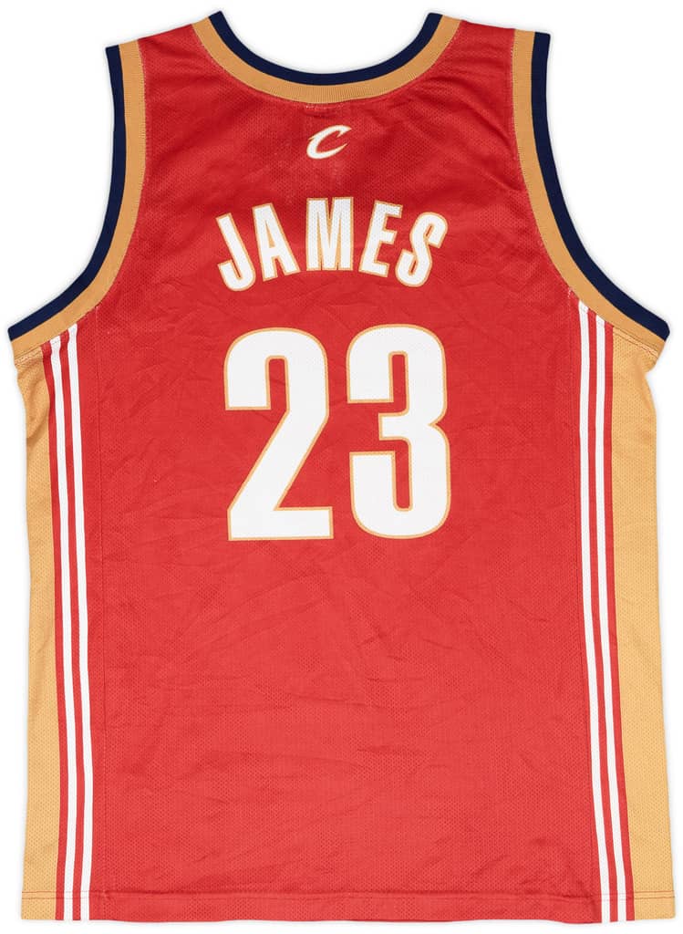 2003-10 Cleveland Cavaliers James #23 Champion Away Jersey - 8/10 - (M)