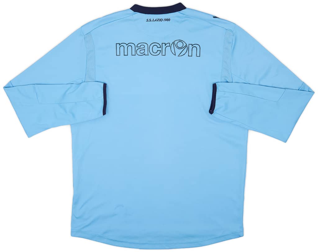 2013-14 Lazio Macron Training L/S Shirt - 8/10 - (S)