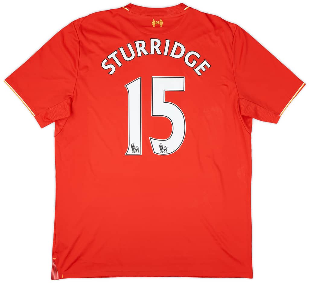 2015-16 Liverpool Home Shirt Sturridge #15 - 6/10 - (XL)