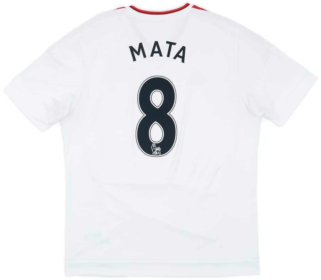 2015-16 Manchester United Away Shirt Mata #8 - 8/10 - (L)