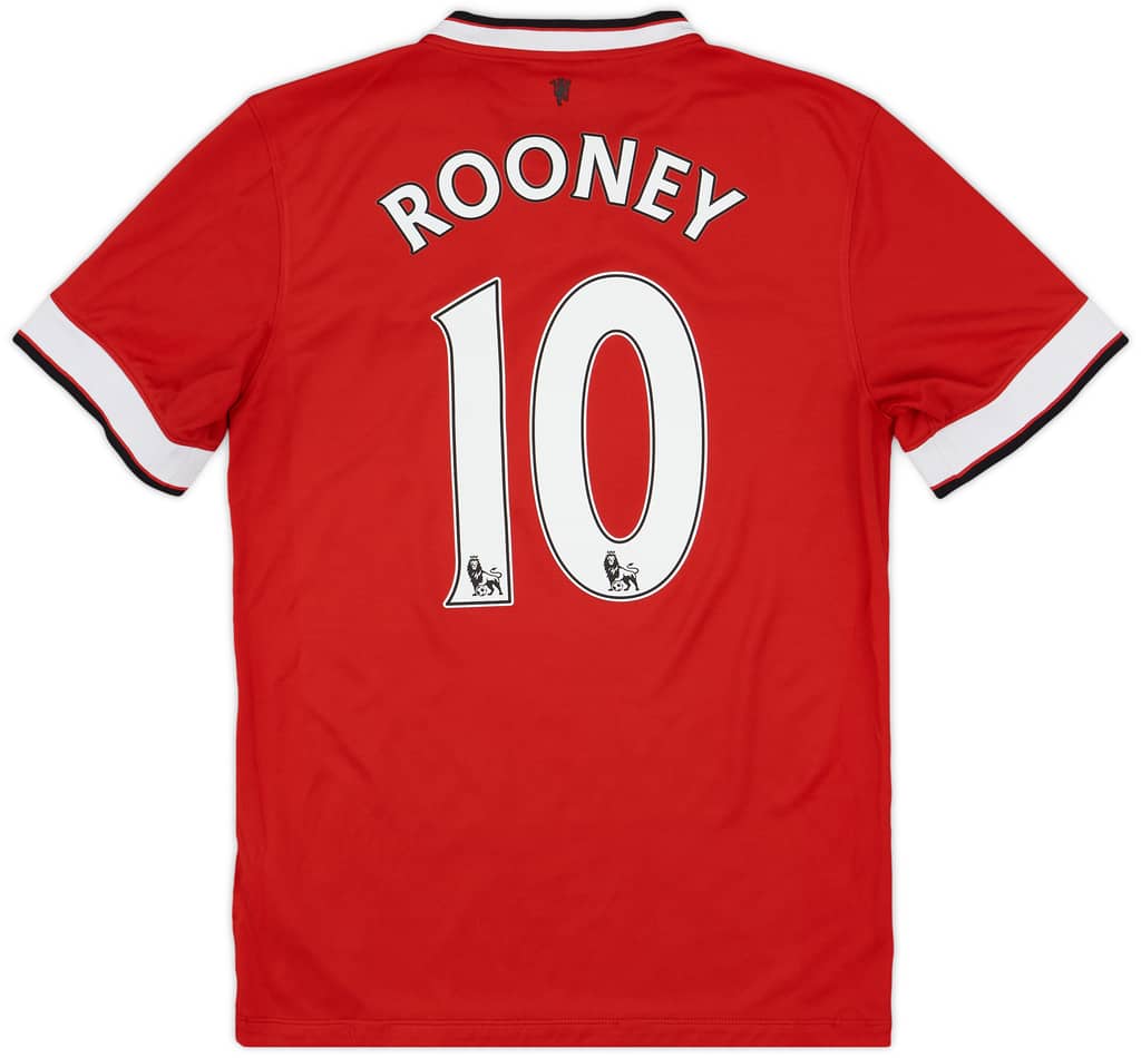 2014-15 Manchester United Home Shirt Rooney #10 - 6/10 - (S)