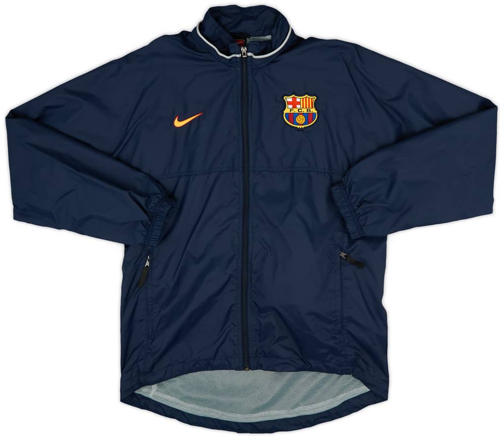 1999-00 Barcelona Nike Rain Jacket - 7/10 - (S)