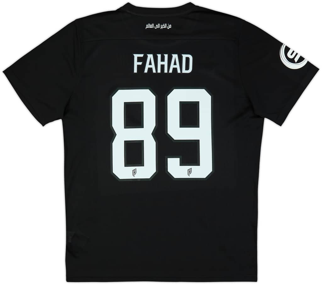 2024-25 Al Qadsiah GK Home Shirt Fahad #89 - As New - (XL)