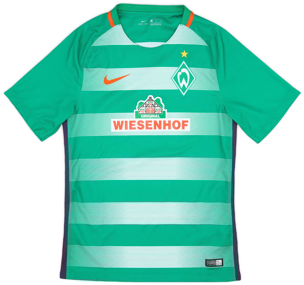 2016-17 Werder Bremen Home Shirt - 9/10 - (S)