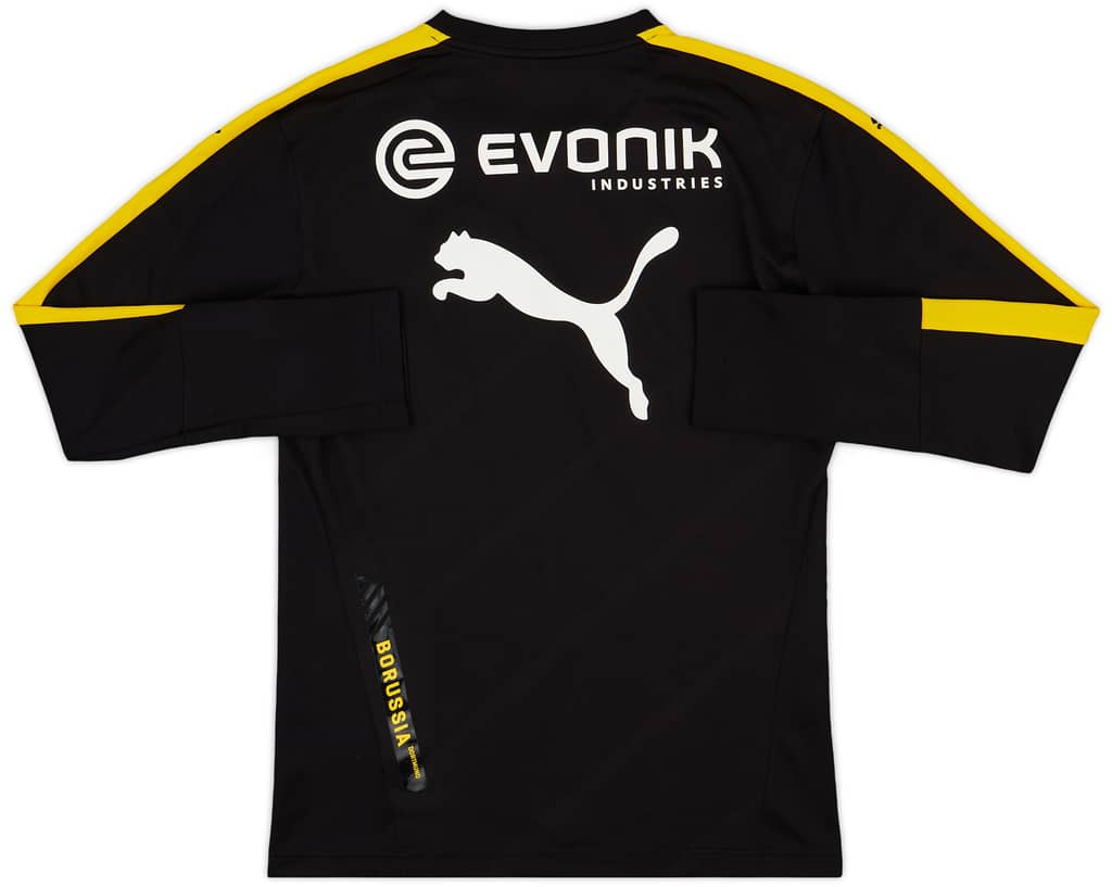 2015-16 Borussia Dortmund Puma Training L/S Shirt - 8/10 - (M)