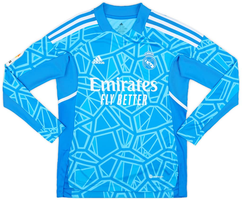 2022-23 Real Madrid GK Home Shirt - As New - (M.Kids)