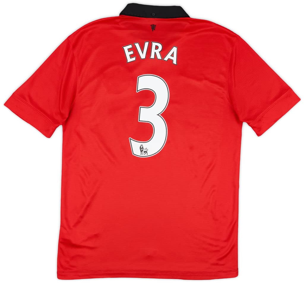 2013-14 Manchester United Home Shirt Evra #3