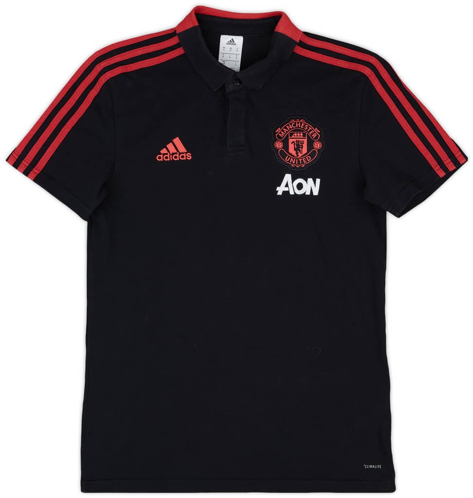 2018-19 Manchester United adidas Polo Shirt - 7/10 - (M)