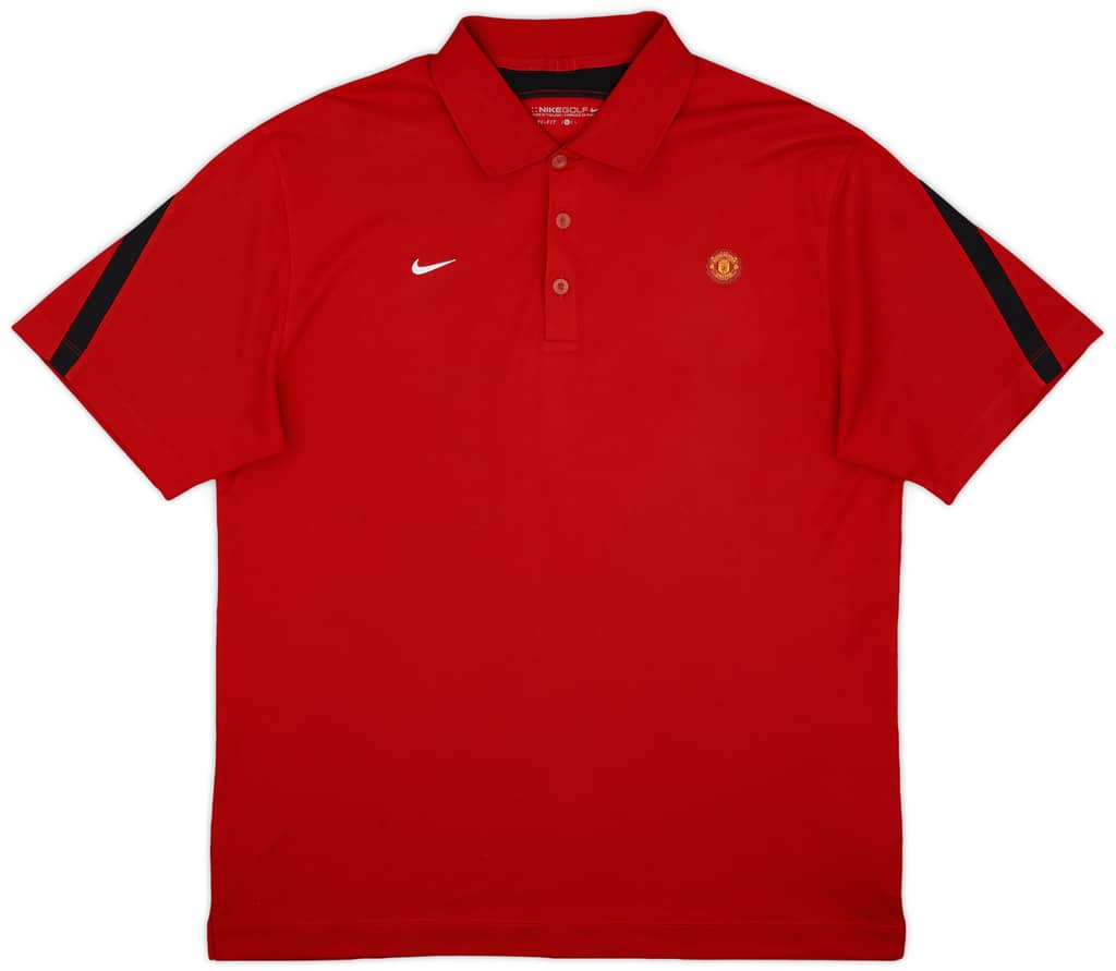 2011-12 Manchester United Nike Polo Shirt - 9/10 - (L)