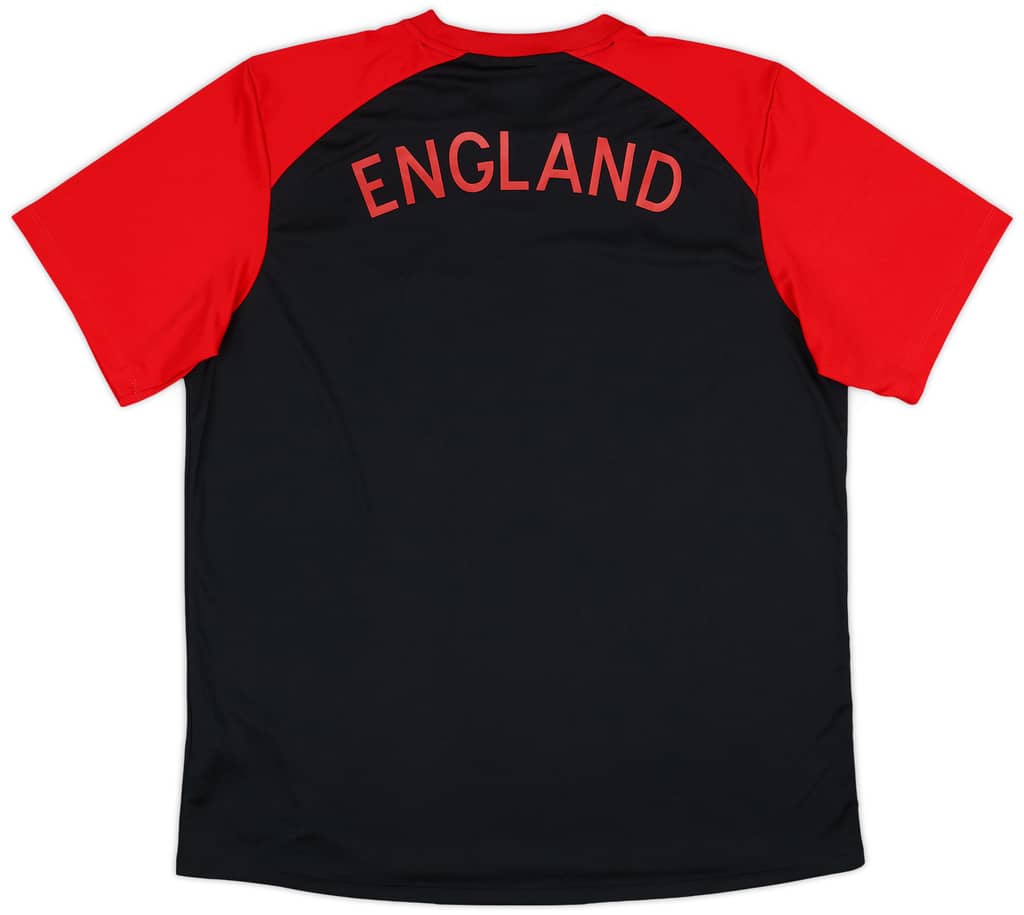 2010-11 England Umbro Training Shirt - 9/10 - (XL)