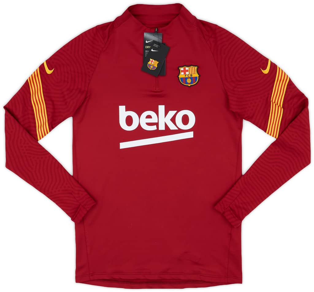 2020-21 Barcelona Nike 1/4 Zip Training Top