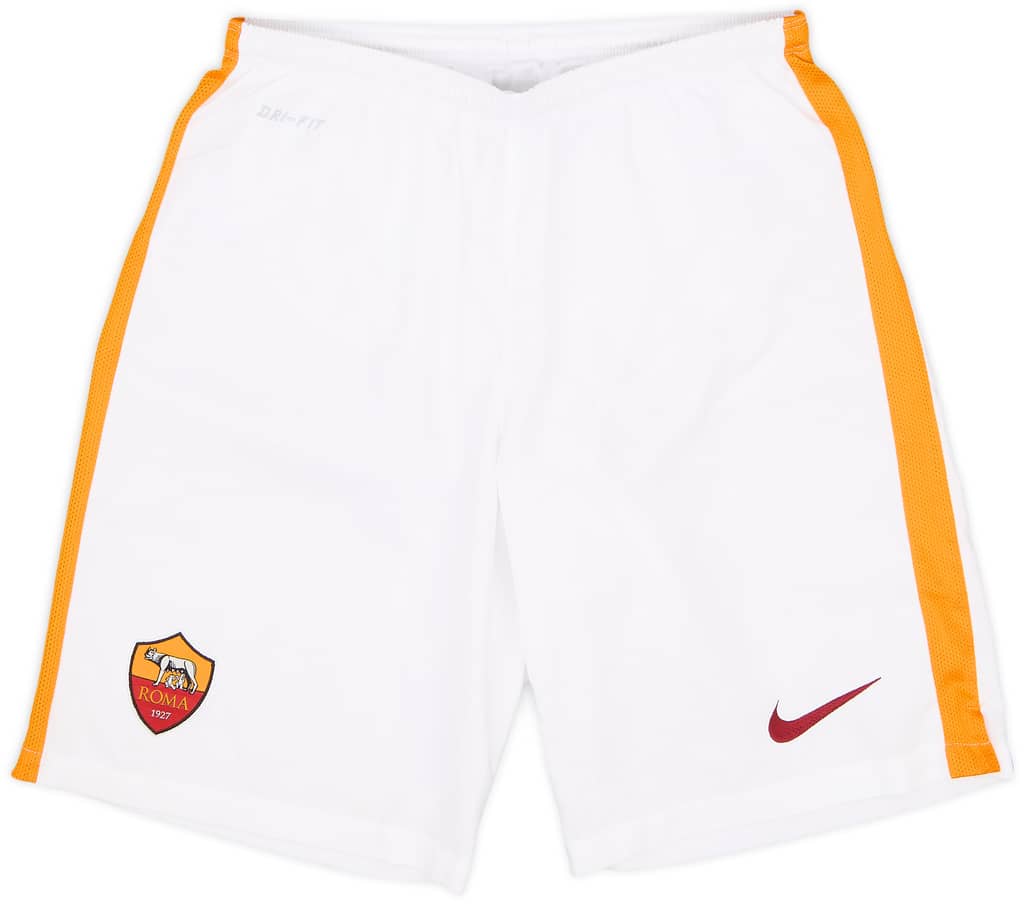 2015-16 Roma Home Shorts - 6/10 - (S)