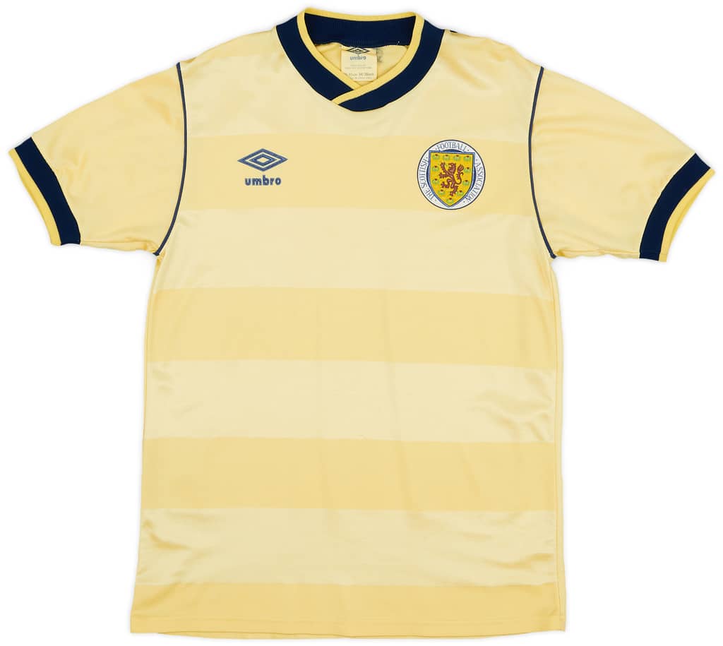 1986-88 Scotland Away Shirt - 8/10 - (S)
