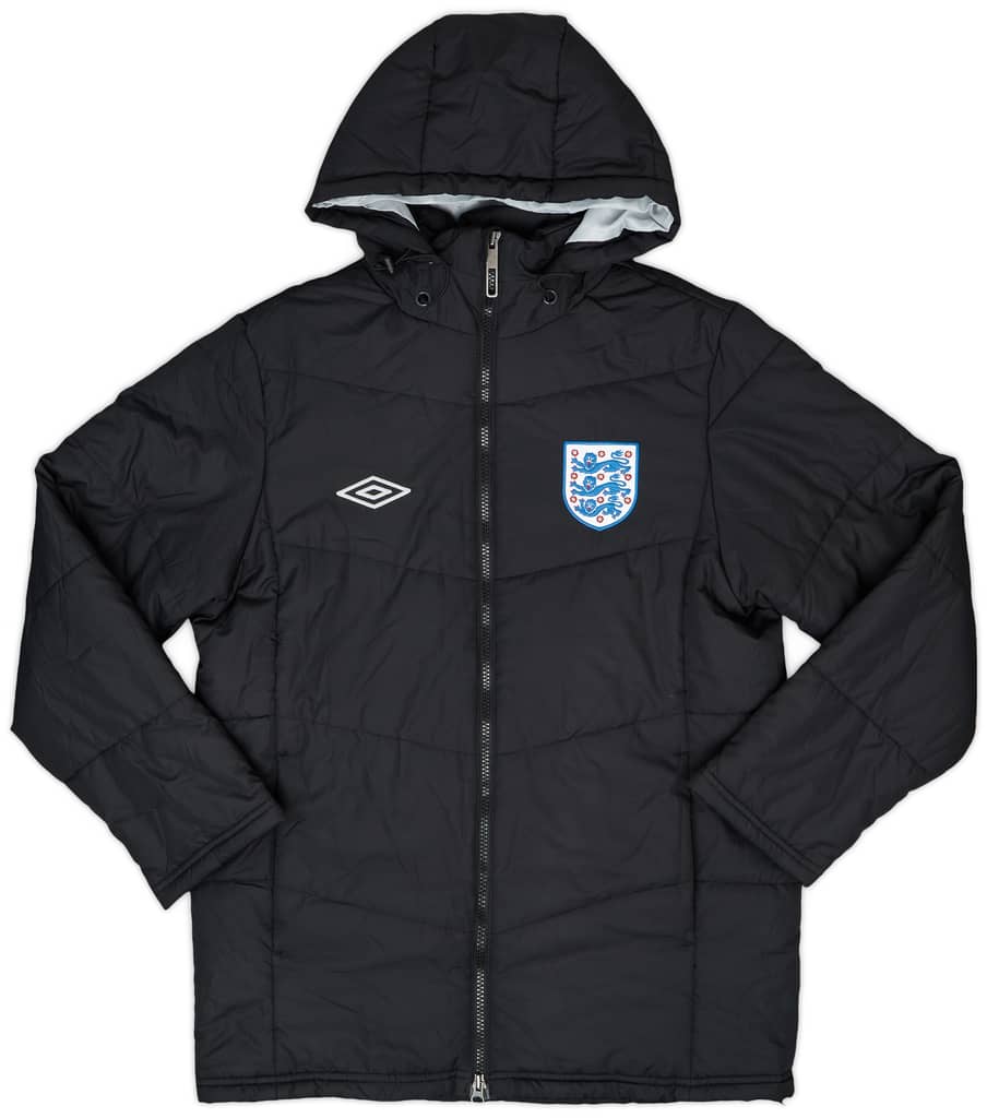 2010-11 England Umbro Padded Bench Coat - 9/10 - (M)