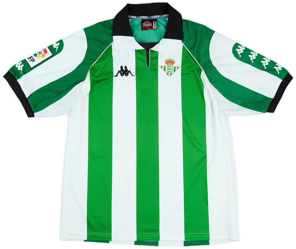 1998-99 Real Betis Match Issue Home Shirt #2
