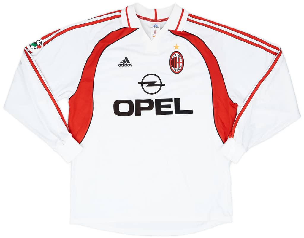 2000-02 AC Milan Match Issue Away Shirt #11