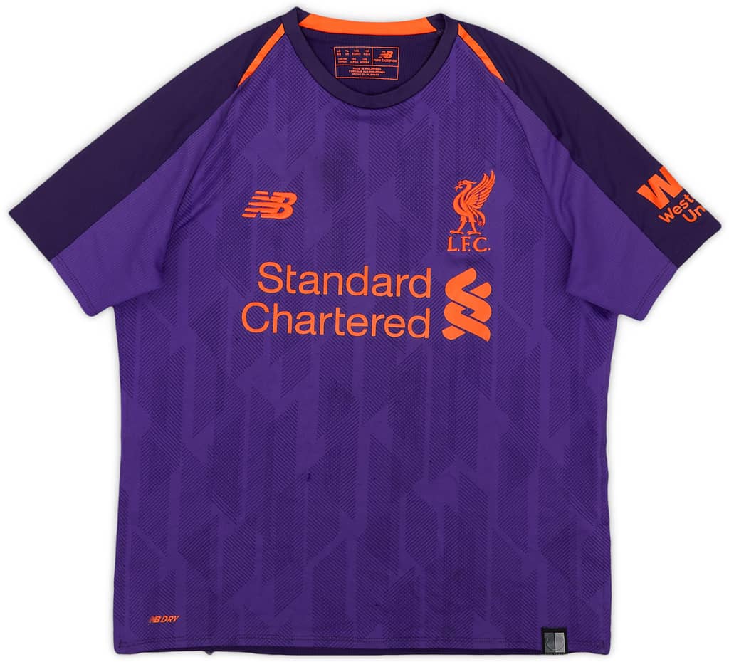 2018-19 Liverpool Away Shirt - 6/10 - (L.Boys)