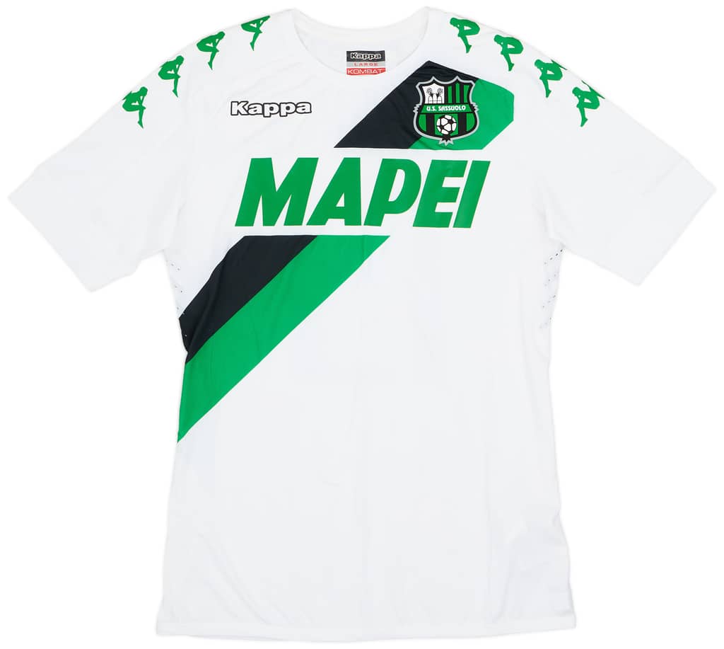 2016-17 Sassuolo Authentic Away Shirt Peluso #13 - 10/10 - (L)