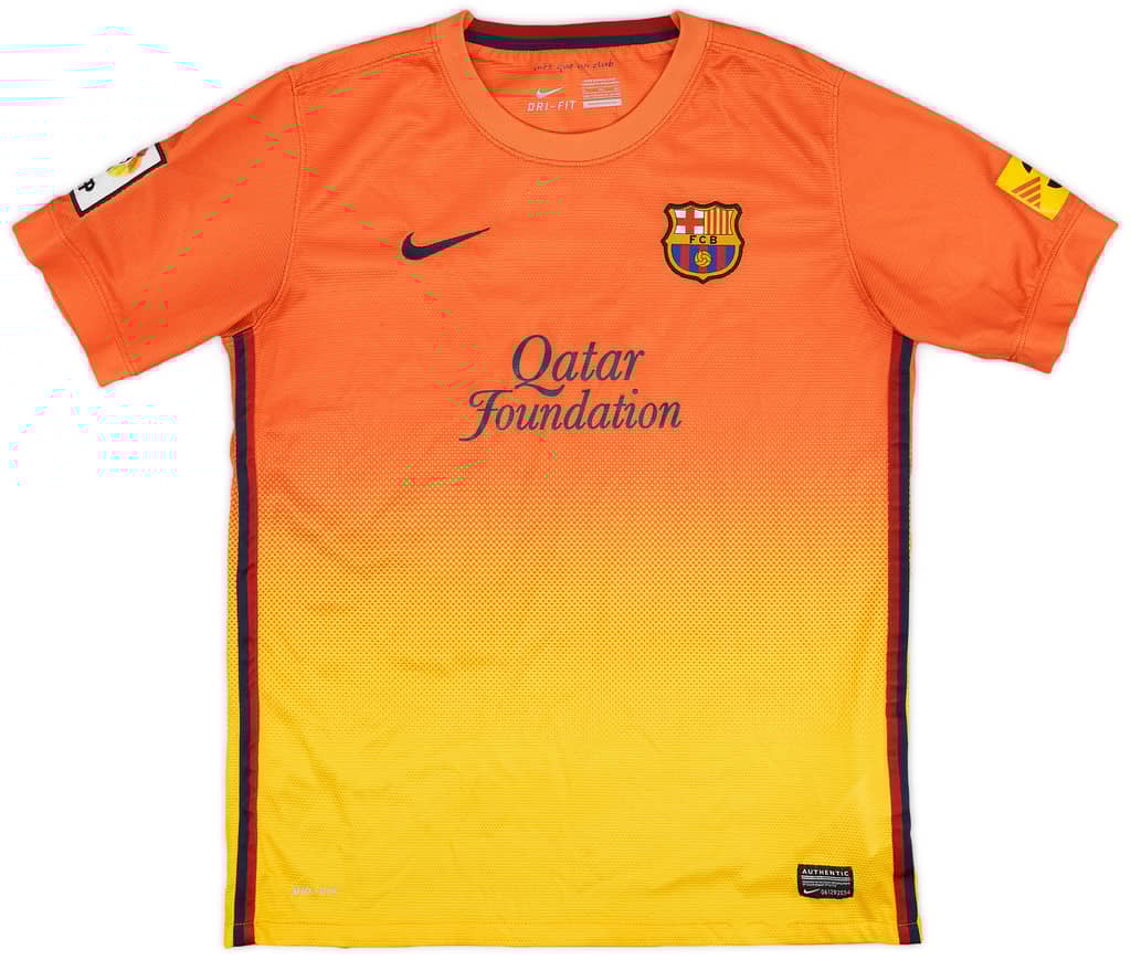 2012-13 Barcelona Away Shirt - 7/10 - (XL.Boys)