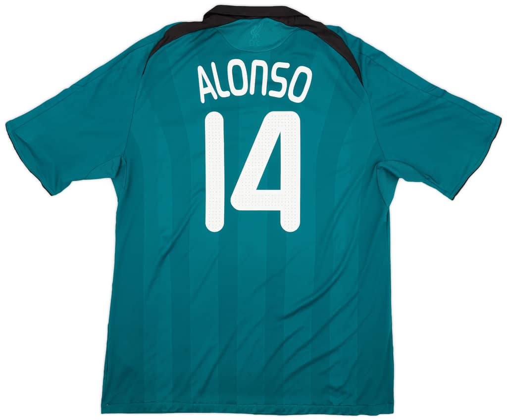 2008-09 Liverpool Third Shirt Alonso #14 - 6/10 - (XXL)