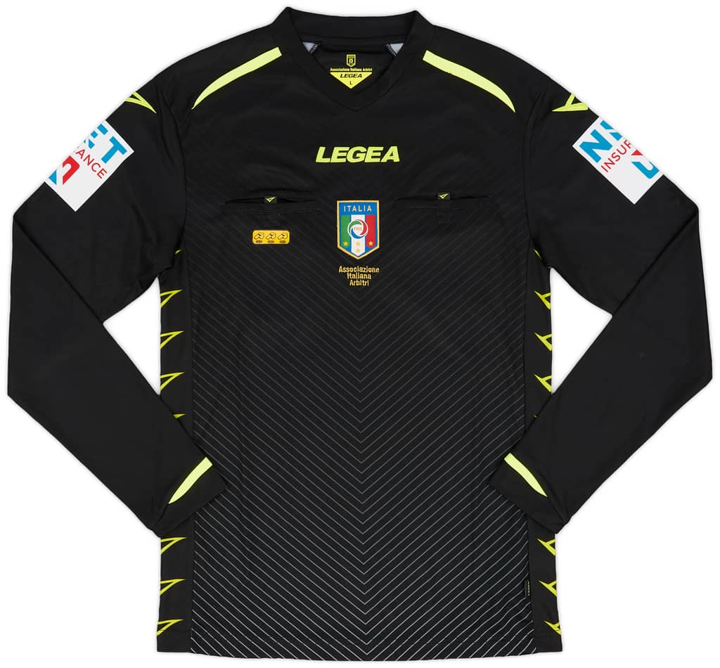 2014-15 Italy FIGC Legea Referee L/S Shirt - 9/10 - (L)