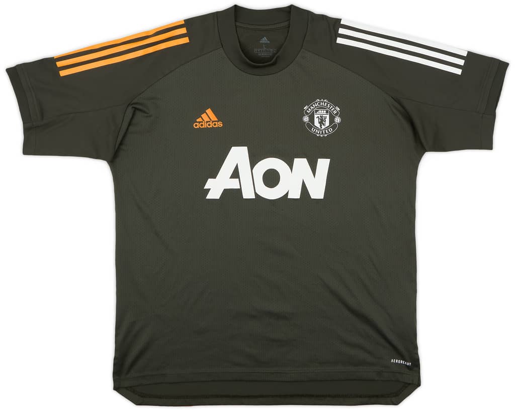 2020-21 Manchester United adidas Training Shirt - 9/10 - (L)
