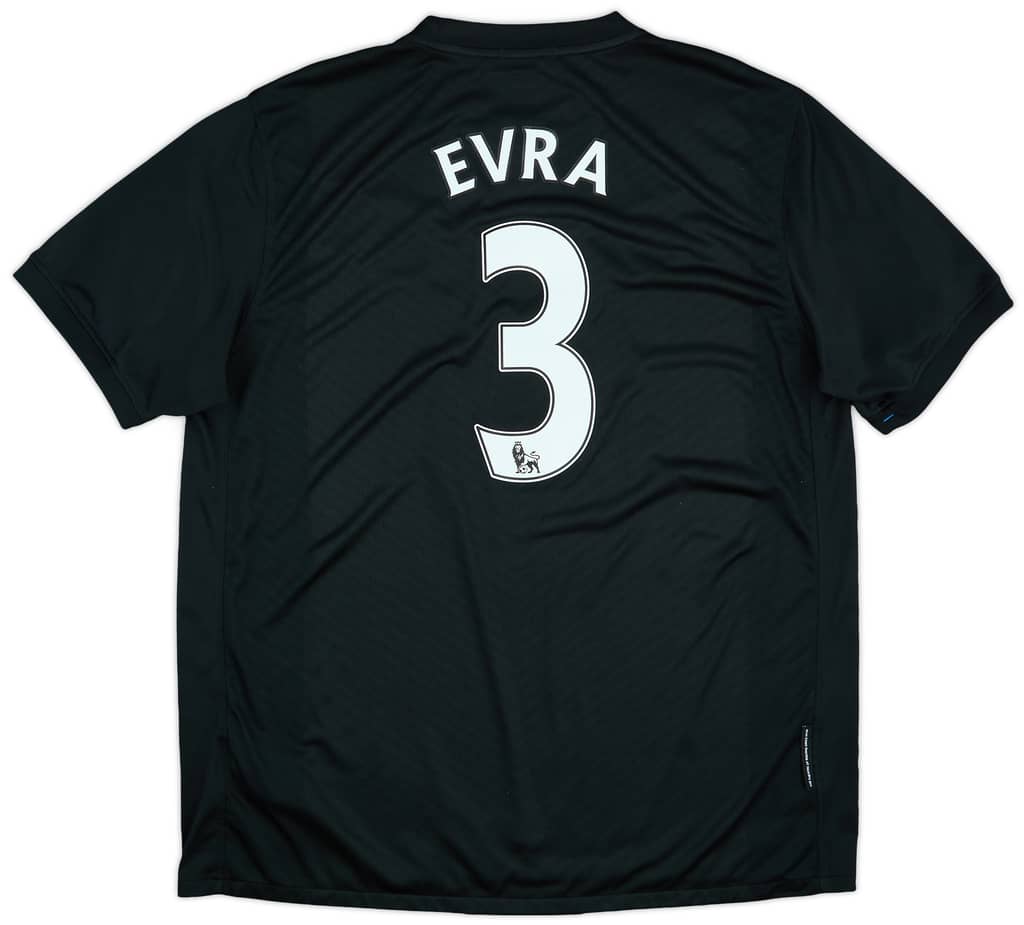 2009-10 Manchester United Away Shirt Evra #3 - 8/10 - (XL)