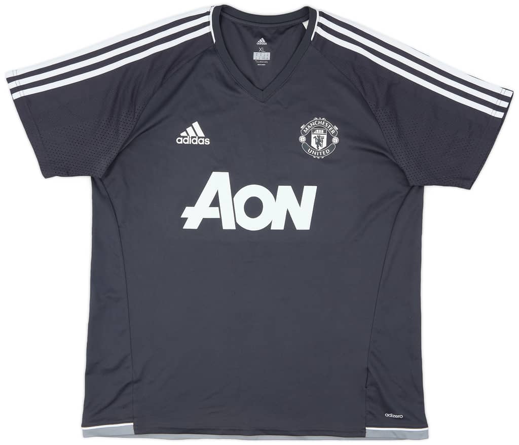 2017-18 Manchester United adidas Training Shirt - 7/10 - (XL)