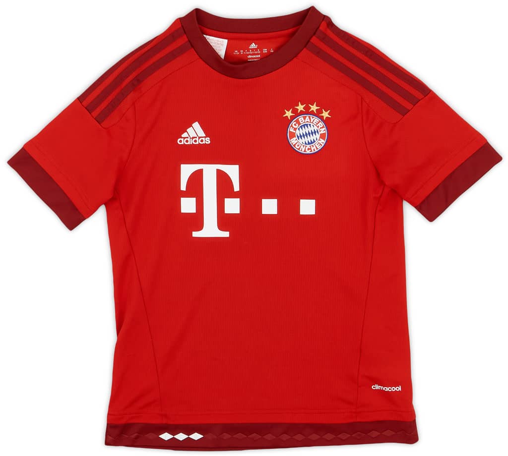 2015-16 Bayern Munich Home Shirt - 9/10 - (M.Boys)