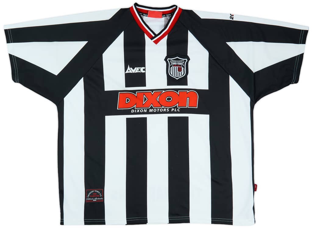1999-00 Grimsby Town Home Shirt - 8/10 - (XL)