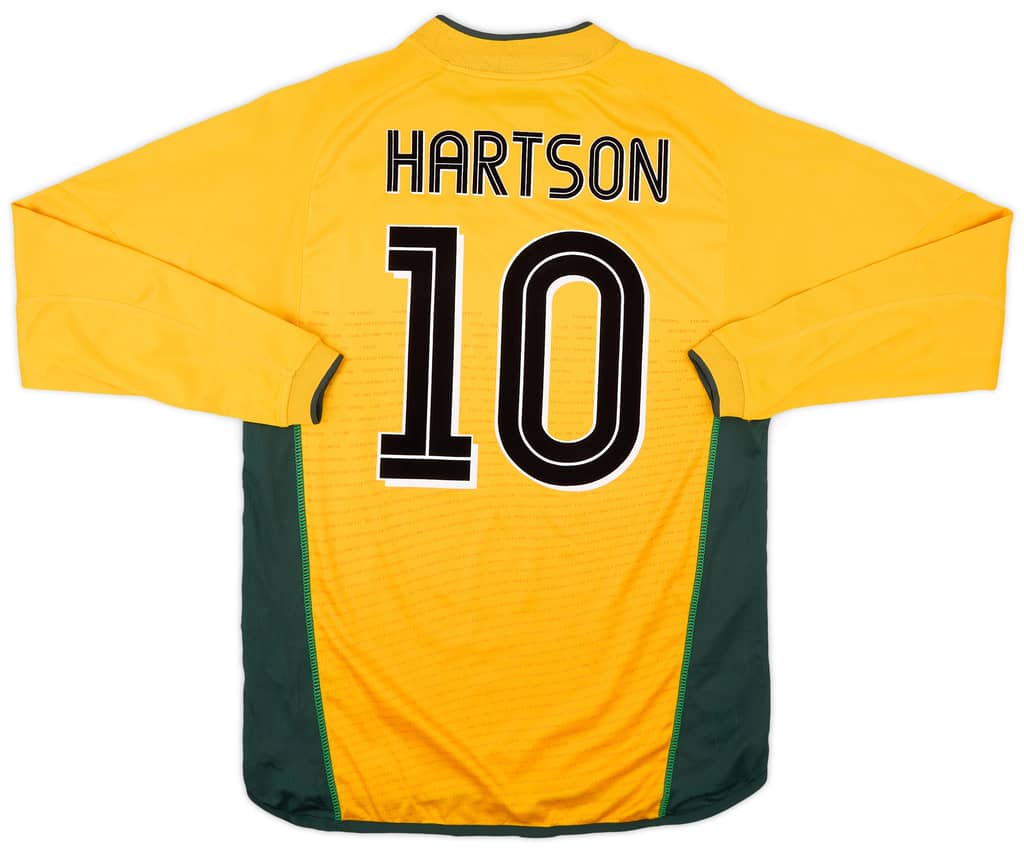 2002-03 Celtic Away Shirt Hartson #10 - 9/10 - (M)