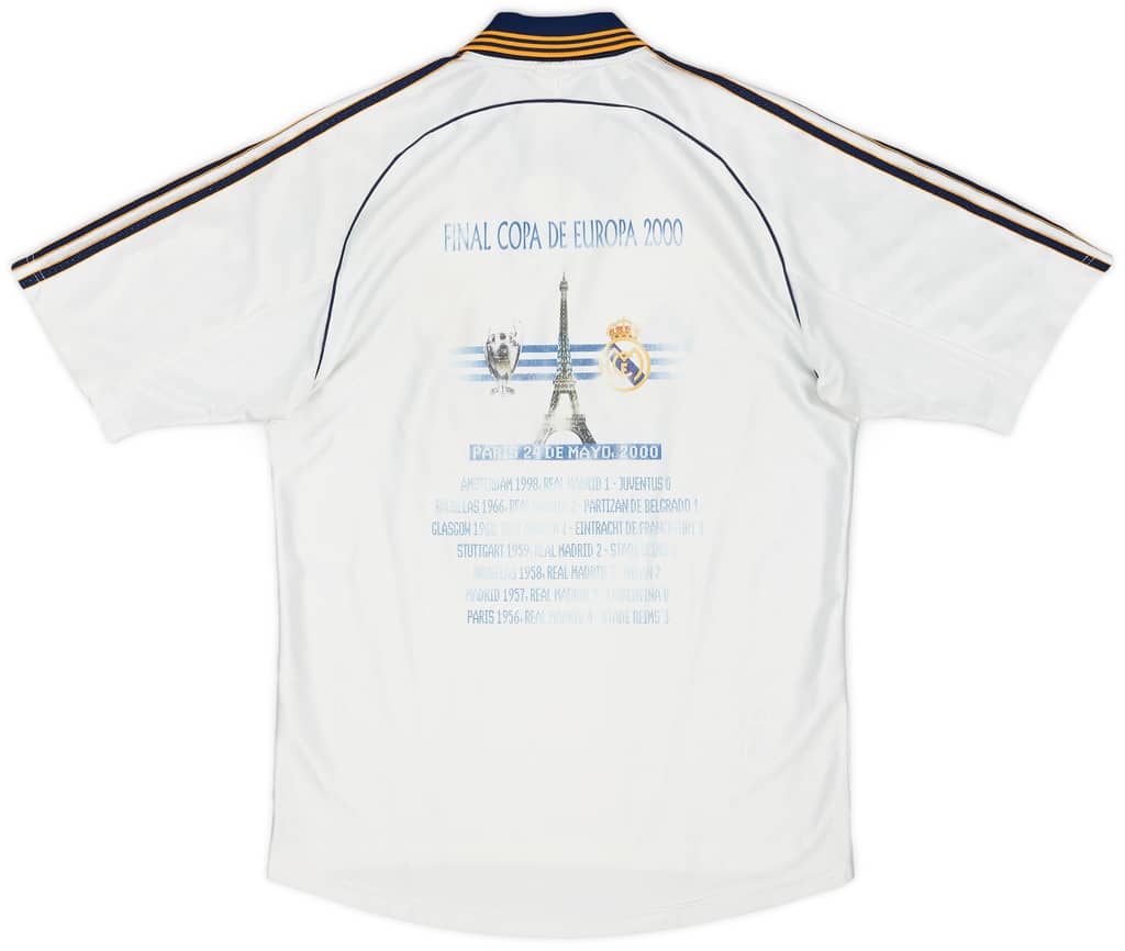 1998-00 Real Madrid 'Final Copa De Europa' Home Shirt - 5/10 - (S)