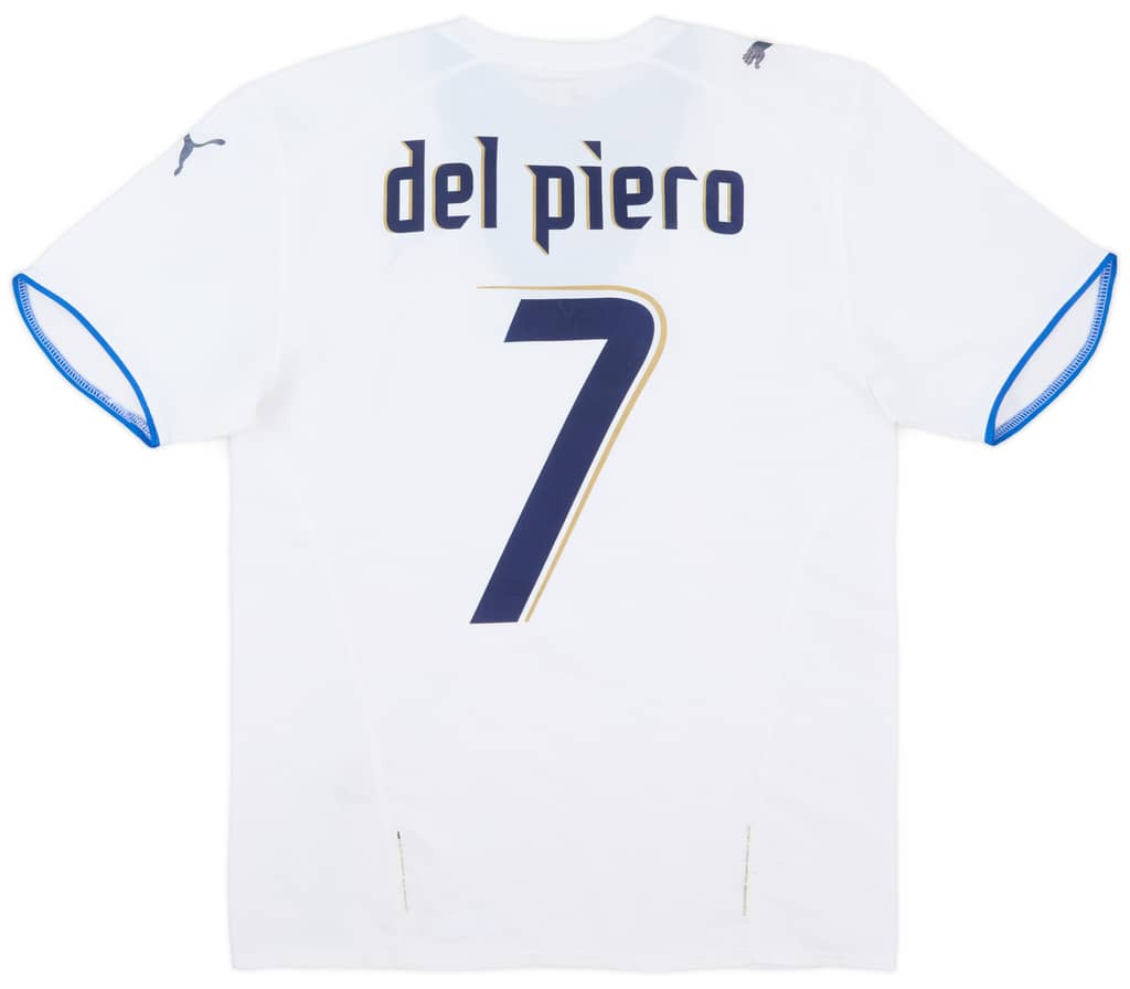 2006 Italy Away Shirt Del Piero #7 - 7/10 - (M)