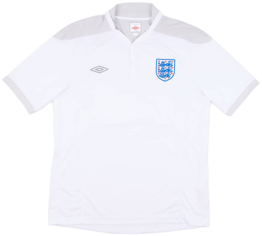 2010-11 England Umbro Training Shirt - 8/10 - (XL)