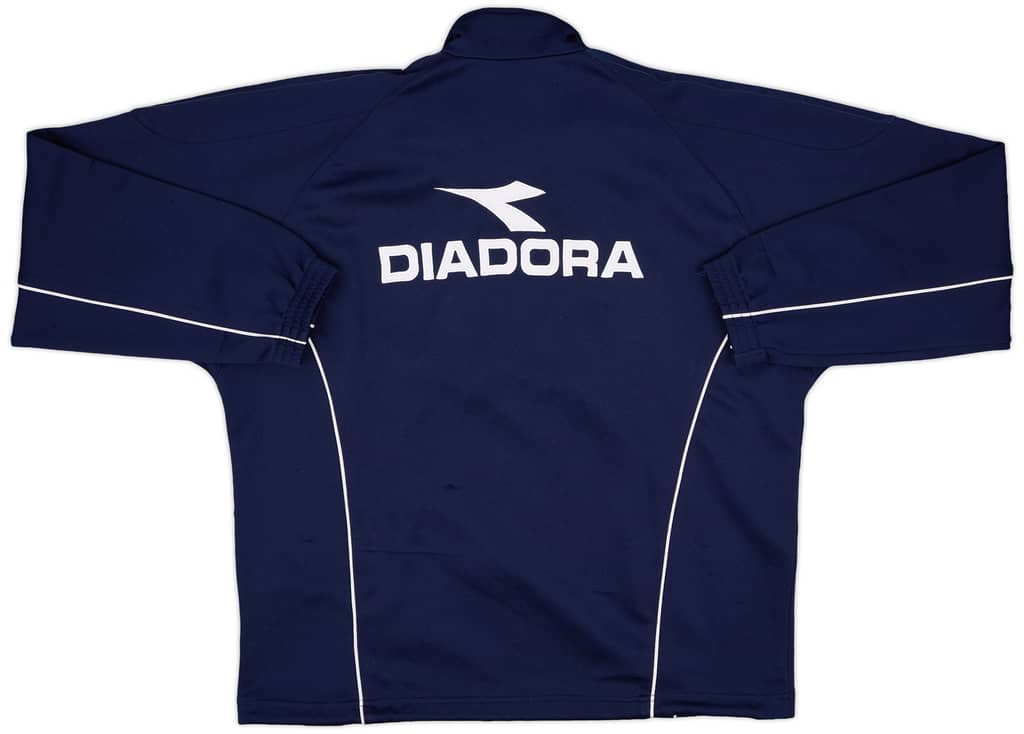 1999-00 Italy Diadora Referee 1/4 Zip Drill Top - 7/10 - (L)