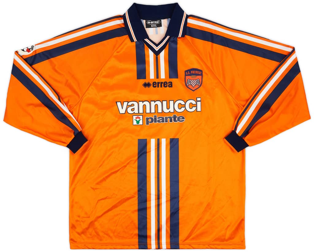 1999-00 Pistoiese Match Worn Home L/S Shirt Lillo #4