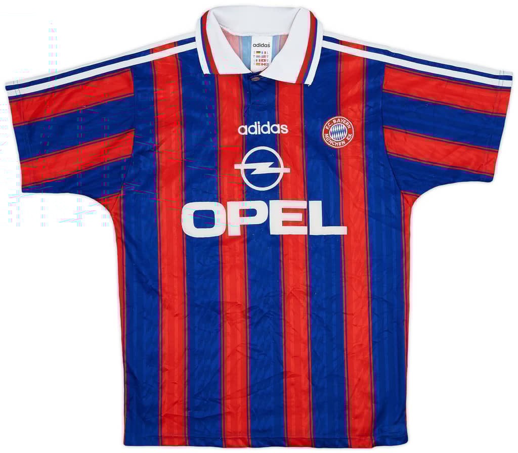 1995-97 Bayern Munich Home Shirt #10 - 8/10 - (S)