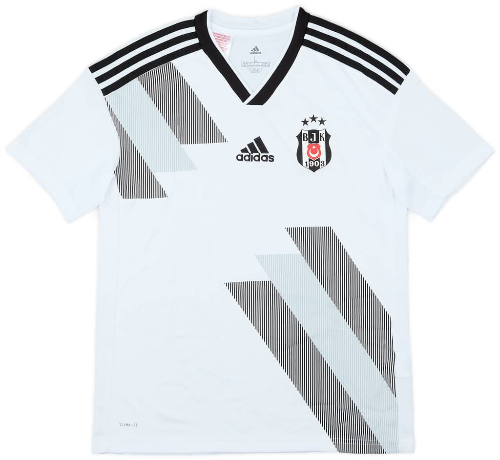2019-20 Besiktas Home Shirt - 8/10 - (L.Boys)