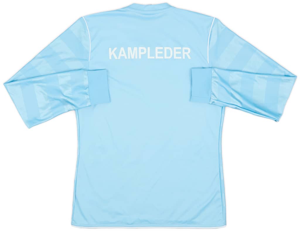 2010-11 Denmark DBU Jylland adidas Training L/S Shirt - 7/10 - (S)