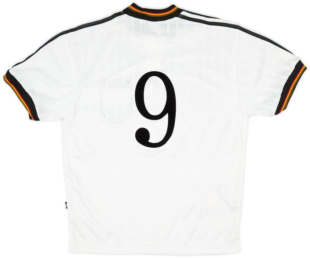 1996-98 Germany Home Shirt #9 (M)