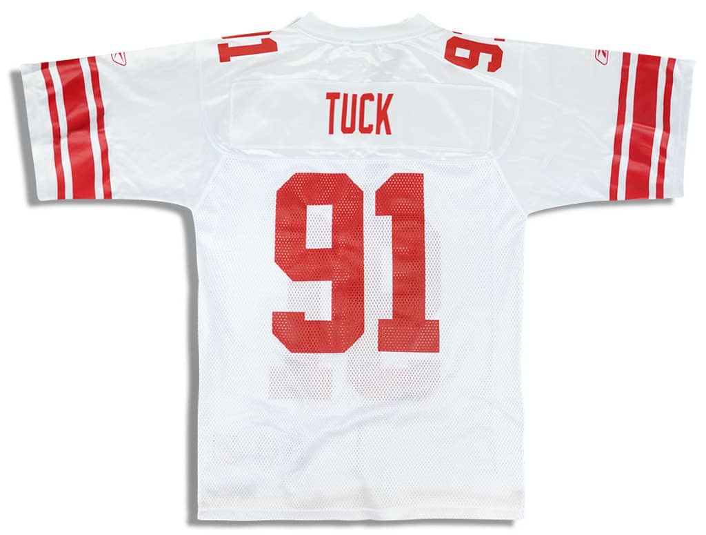 2009-11 New York Giants Tuck #91 Reebok On Field Jersey (Away) L