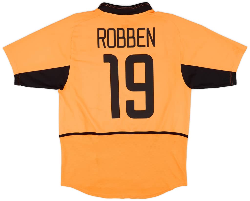 2002-04 Netherlands Home Shirt Robben #19 - 5/10 - (M)